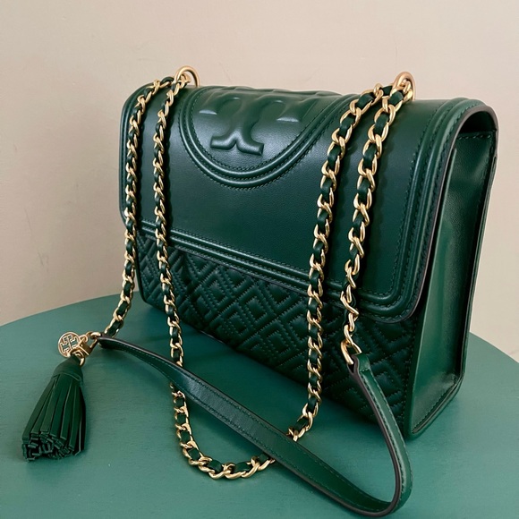 New Tory burch handbag  leather org $498 size medium 10,5/8/3,5 inch - Picture 2 of 16